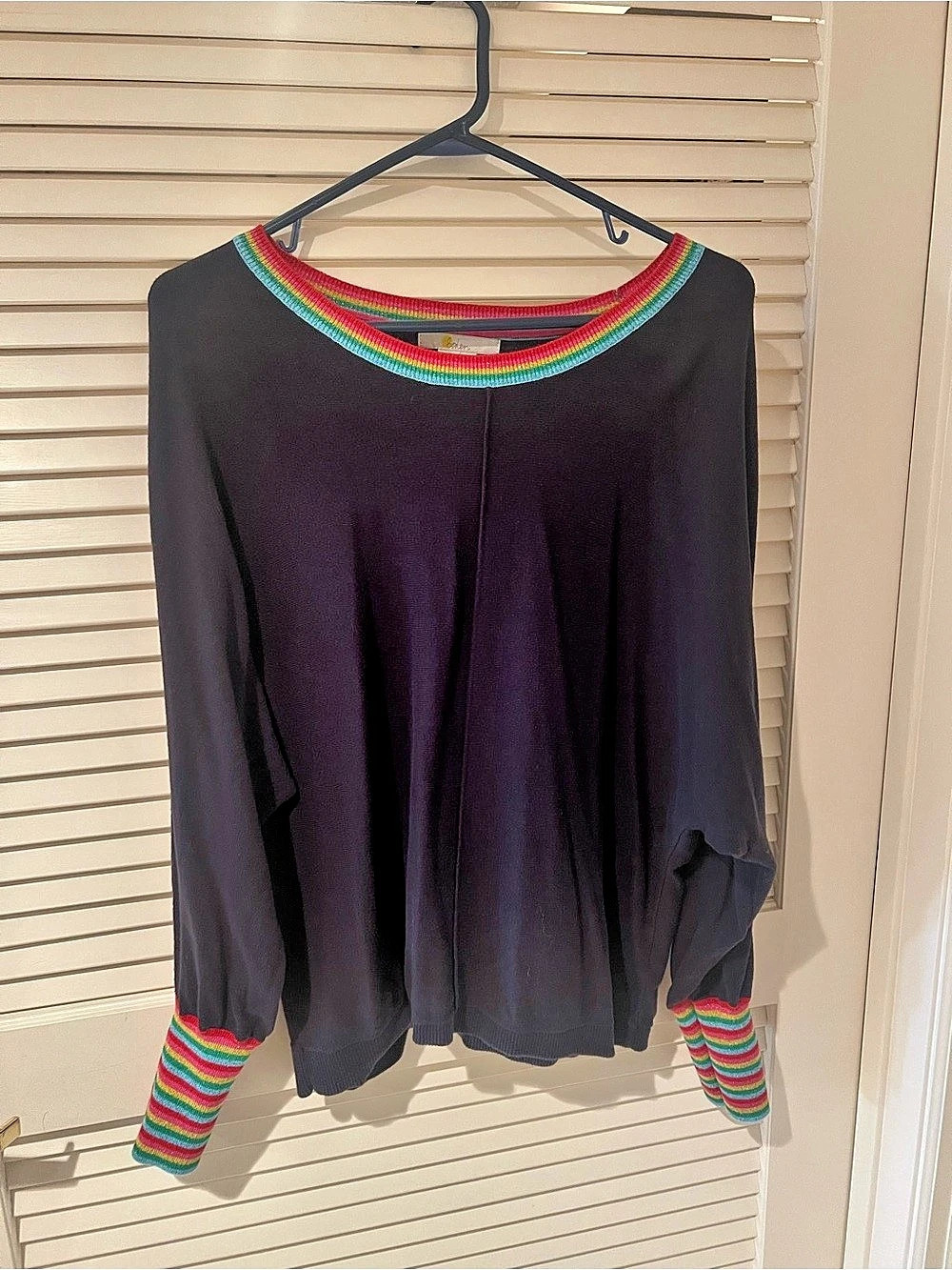 Boden Color Block Top, Multicolor Size 12